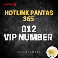 VIP Number 012 Maxis Hotlink prepaid vip number 012 Number