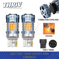 Turn Signal Light Sen LED 7440 T20 36-point Ghost Turbo Fan Super Bright