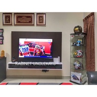 Kabinet tv gantung 6 kaki maximum 65 inci tv dengan penghantaran dan pemasangan (7810105669)