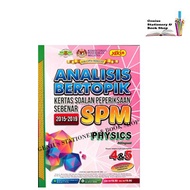 ANALISIS BERTOPIK KERTAS SOALAN PEPERIKSAAN SEBENAR SPM PHYSICS (BILINGUAL)  - PAST YEAR SPM EDISI 2