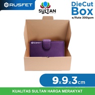 BOX Hampers Diecut Pizza E FLute Cake Cardboard Souvenir 9x9x3cm Gift Packaging Olshop Gift Box Corr