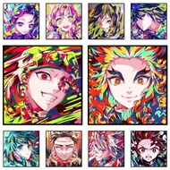 DROFE-Demon Slayer-paint by number-paint by numbers with frame-painting by numbers -diy painting-20×