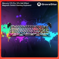 Vastore     GravaStar Mercury V75 Pro 75% Hall Effect Magnetic Switch Gaming Keyboard – 8K Polling R