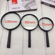 Magnifying Glass Optical HD 20 Times Elderly Reading 30 Children Science Handheld Portable Magnifyin