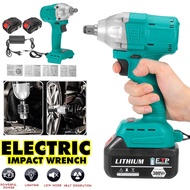 New 22890mAh Brushless Electric Impact Wrench 388VF 1/2 Lithium-Ion Battery 4000rpm 850 N.M Torque F