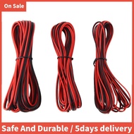 3PCS 2 Pin 12V 5M Electrical Wire 22/20/18AWG LED Strip Extension Cable for Speakers Audio Battery C
