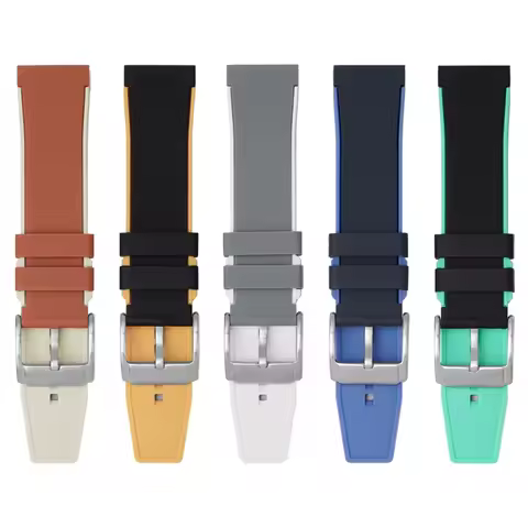 Watch Band for Swatch X Blancpain Five Oceans Series Rubber Silicone Quick Release Strap Men Women S