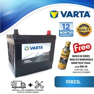 VARTA 55D23L Black Dynamic for Proton Exora, Preve, Inspira ,Toyota Camry, Innova, Mark X, Supra