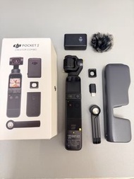 99%新 DJI POCKET 2 Creator Combo 全能組合包