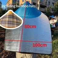 Cape Farmer Hat Cape Heat Insulation Rainproof Work Cap Outdoor Picking Tea Farming Hat Topi Kebun