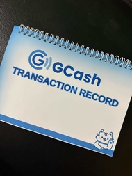 GCASH TRANSACTION RECORD NOTEPAD