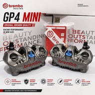 Original Brembo GP4 MINI 4Pot Caliper Left Right Lower Brake Caliper 4pot 82mm Grey