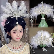 Feather Hair Clip Hair Accessories Antique Phoenix Hair Crown Hair Accessories