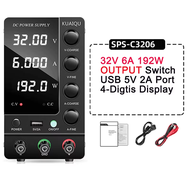 เครื่องจ่ายไฟ DC Power Supply 30V 20A 30V 30A R-SPS3020/3030 with Dual Output Port adjustable ปรับค่