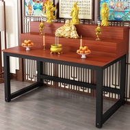 HY-D Buddha Table Altar Household Minimalist Modern Style Three-Layer Buddha Shrine Incense Desk Simple Buddha Worship T