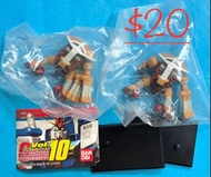 中古未拆 GC Vol.10 MSM-04G 象霸 一套2隻 查布羅 1/400 GUNDAM COLLECTION 高達