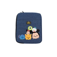 Disney Tsum Tsum Denim Canvas Multi Purpose Pouch Navy Colour For School & Office