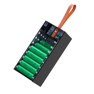 32x18650 Battery Case Powers Bank Case Plastic Housing Faster Chargers Case for 18650 Batteries Deta