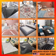 [XL Size 140x200cm] 3D Printing Modern Design Carpet Living Room Carpet Permaidani Ruang Tamu Karpet