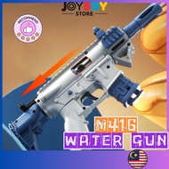 Water Gun M416 Continuous Shooting 30cm Long Mainan Air Pistol Rifle Main Kolam untuk Kanak-Kanak 水枪