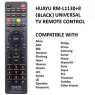 New Universal Huayu Rm-L1130 +X TV Remote Control Universal AKIRA AOC BBK ELENBREG PRIMA OPENBOX THO