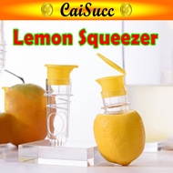 Compact Manual Lemon Juicer with Built-in Strainer Manual Hand Lemon Lime Juicer