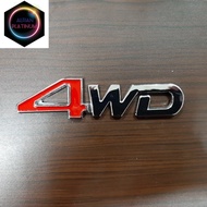 4WD car Emblem