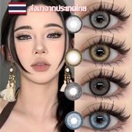 【24H Shipped】คอนแทคเลนส์ Olivia Brown /  /Gray / Black / Blue (Kitty Kawaii) ขนาดมินิ 🌷 ลายฮิต ขายดี