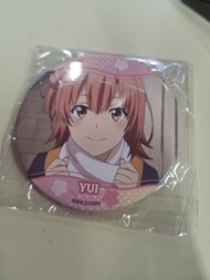 《 果然我的青春戀愛喜劇搞錯了 》 由比濱結衣（YUI）角色圓形金屬徽章