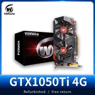 ⚖VEINEDA Video Card  1050 Ti 4GB  GDDR5 128 bit Graphics Card PC Gaming GPU non RX 580 570 U☟