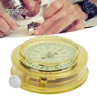 TRACYILLOIAN 3 Hands Dual Day Date Movement, Gold Metal Cal.8205 Watch Movement, Dual Calendar Watch