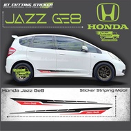 HONDA Striping Jazz Ge8HONDA Car Sticker/ Jazz Ge8HONDA Sticker List/ Jazz Ge8HONDA