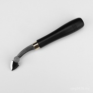 Cutting Thin Circular Cut Leather Edge Flat Edge Knife Leather Carving Leather diy Cutting Edge Spat