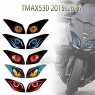 YAMAHA 2015-2016 TMAX530 T-MAX 530  Motorcycle Accessories Headlight Protector Sticker TMAX 530 Decal Head Light Decal