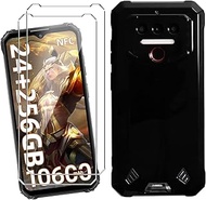 HuiYouMY Mobile Phone Case Compatible with Oukitel WP23/Oukitel WP23 Pro/Oukitel WP23 Plus Case Blac