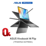 ASUS Vivobook 14 Flip TP3407AA-SG778WA 14 Inch thin and light laptop FHD+ OLED touch screen Intel Co