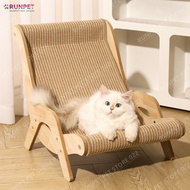 RUNPET Sisal Cat Lounge Chair Hammock Cat Chair Pet Toy Cat Grab Board Cat Sofa Cat Bed