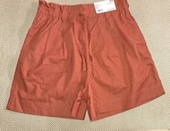 [度假風]Uniqlo打褶棉麻短褲