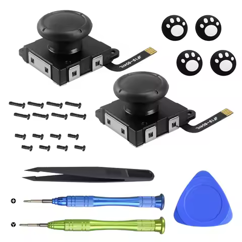 Hall Effect Joystick for Nintendo Switch/Lite/OLED Joycon Analog Thumb Stick No Drifting Hall Electr