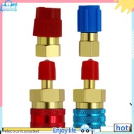 electronR1234YF Adapter,R134a to R1234yf Quick Coupler, R1234YF Quick Coupler,High Low Side Conversi