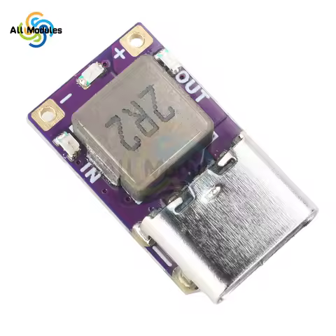 Type-C Mini DC 5V 2.4A Charge/Discharge Module 8650 Li-ion Battery Power Supply Module