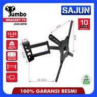 Jumbo Breket Brecket LED LCD TV Bracket JA88-68FM / GPA02-443 Hanging Bracket TV Size 13 - 55 Inch T