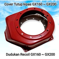 MESIN GX160 GX200 Recoil Mounting Cover GX160 GX200 Engine Fan Cover/