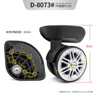 POLO CLUB Luggage Wheel Replacement Trolley Case Travel Luggage Accessories T26 Universal Wheel Pass
