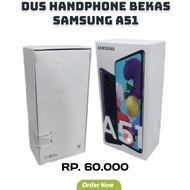 SAMSUNG A51 DUS KOSONG BEKAS DUS BOX KOTAK HP ORIGINAL DUS HANDPHONE