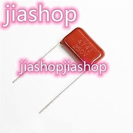 20Pcs Original  CBB22 474J 250V 470nF 0.47UF CBB Capacitor Pitch 15MM 250V 474J 474K new original on