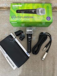 SHURE 舒爾SV100手持有線動圈麥克風家用KTV卡拉OK 咪頭