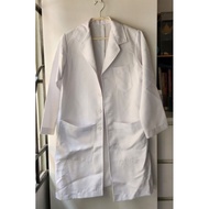 🎁 Kamal Bookstore Comfortable White Lab Coat Medical Student Doctor Long Sleeve Perubatan Kot Makmal