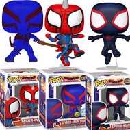 Marvel Spider Man Across The Spider-Verse Funko Pop Spiderman Spider Punk 1267 1223 1231 Action Figure Model