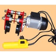 Rùa tời điện mini di chuyển tải trọng 500kg 1 tấn - Rùa gắn máy tời điện 220v con lăn chạy điện dùng